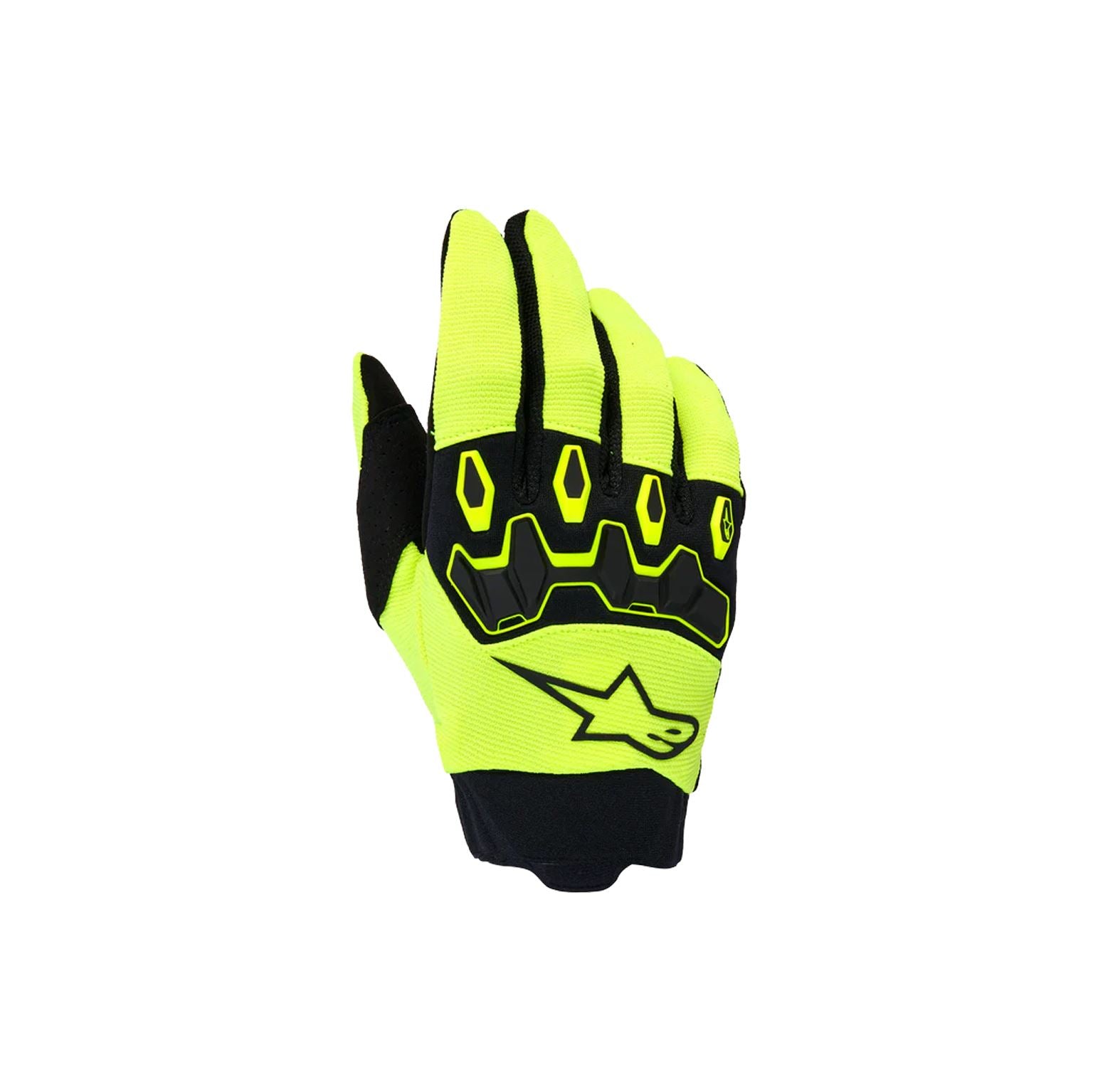 Alpinestars 2026 Youth Full Bore V2 Motocross Gloves Yellow Flo Black